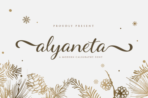 Alyaneta: Romantic Font for Business Branding