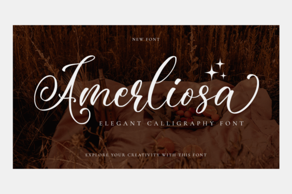 Amerliosa: A Luxurious Script Font