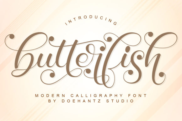 Butterfish Font: Elegant Script for Editorial Design