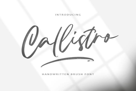 Callistro: A Luxurious Font for Your Brand