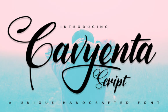 Cavyenta: A Script Font for Modern Campaigns