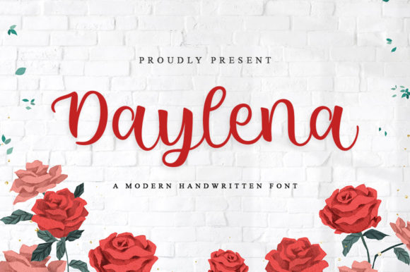 Daylena: A Romantic Script Font for Web Design