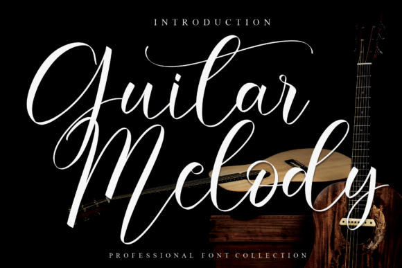 Guitar Melody: A Luxurious Script Font