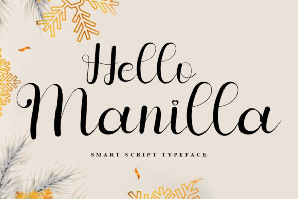 Hello Manilla Font: Elegant Script for Campaigns