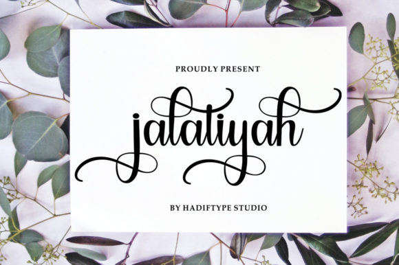 Jalaliyah: A Premium Script Font
