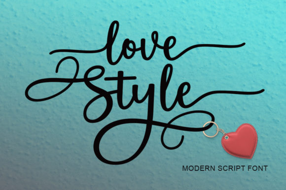 Love Style: A Script Font for Real Design Work