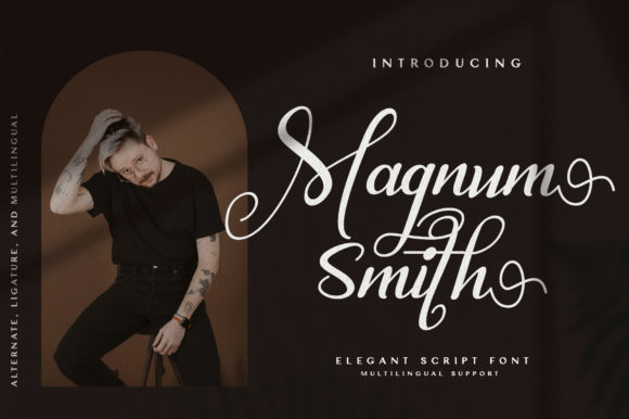 Magnum Smith: A Script Font for Modern Design
