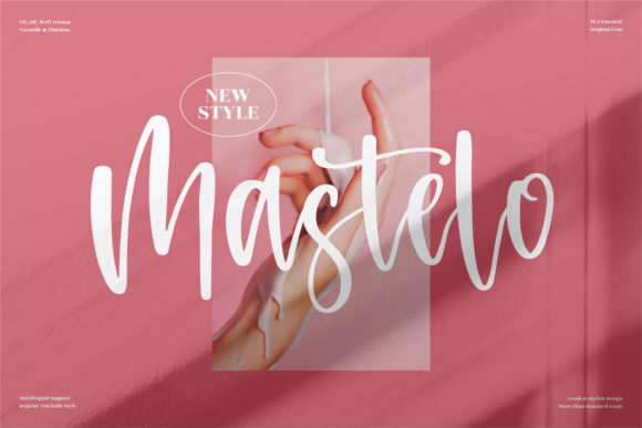 Mastelo: A Script Font for Creative Makers