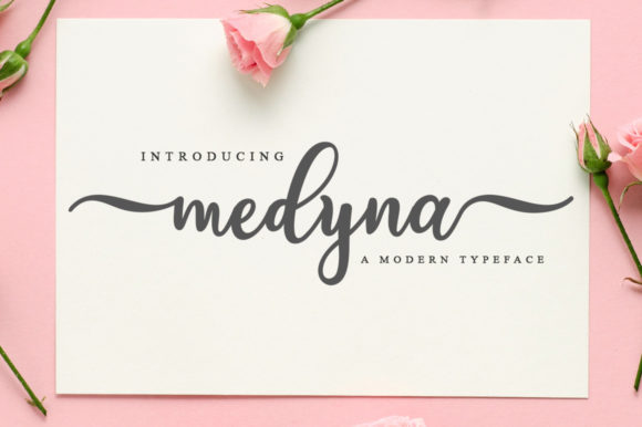 Medyna: A Romantic Font for Creative Campaigns