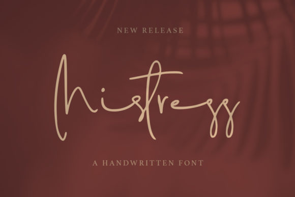 Mistress Font Review