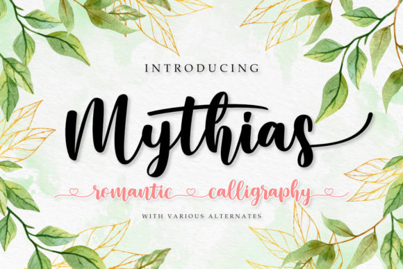 Mythias: A Luxurious Script Font