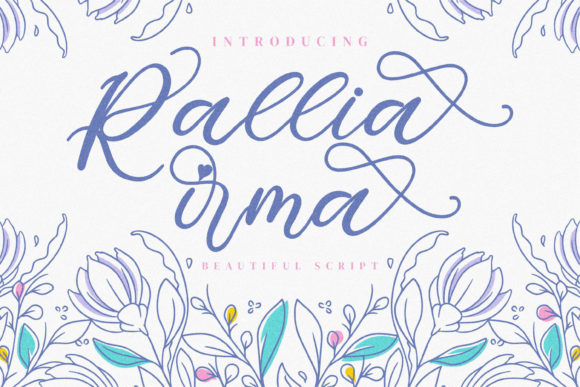 Rallia Irma Font: Elegant Script for Craft Projects