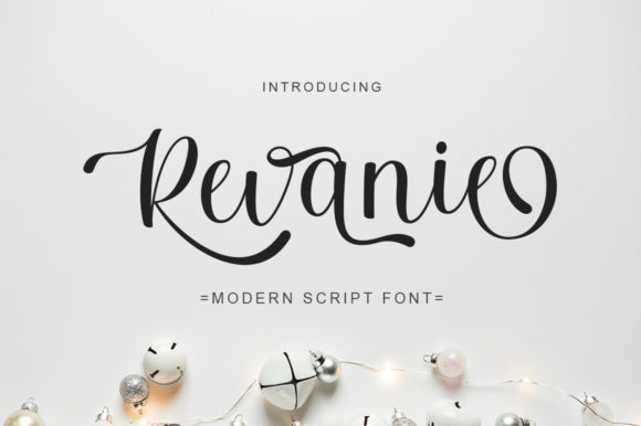 Revanie: Elegant Script Font for Digital Marketing