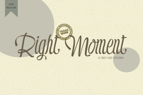 Right Moment Font Review