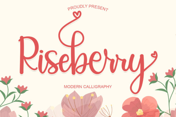 Riseberry: A Script Font for Elegant Design