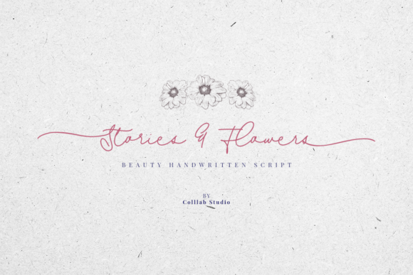 Stories and Flowers Font Review