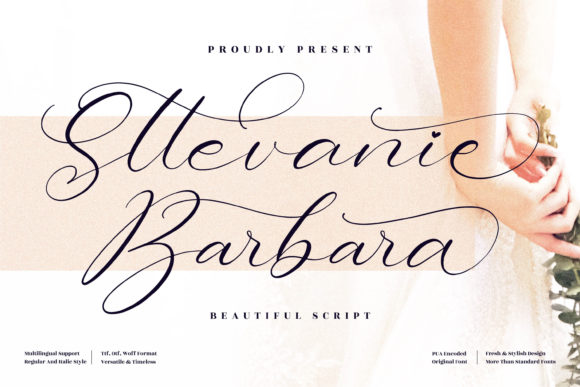 Sttevanie Barbara: A Font for Business Elegance